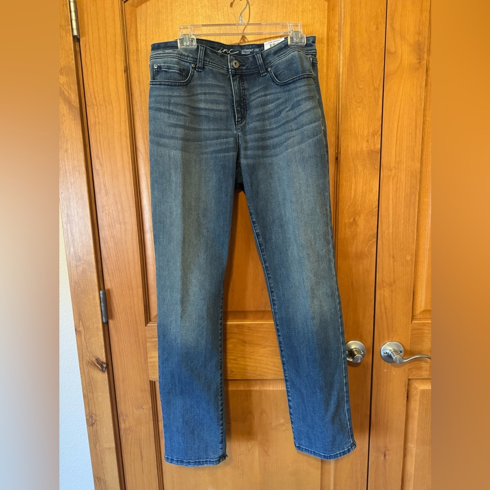 INC International Concepts Straight Leg Jeans